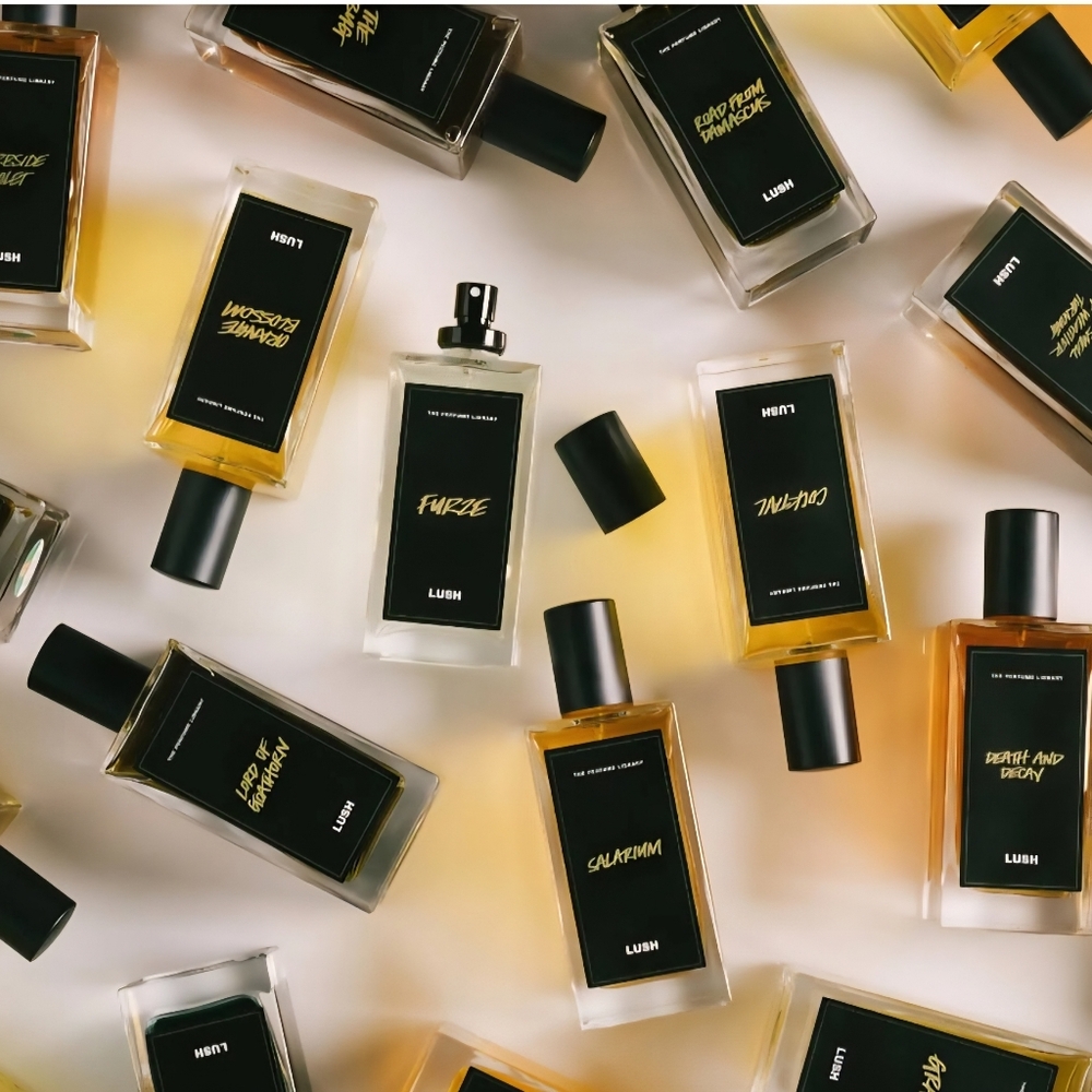 Lush Furze Perfume - Black and Gold
